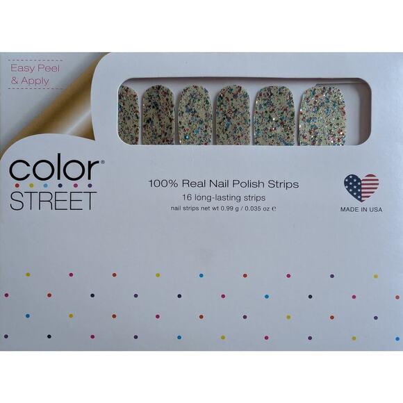 🏖️Color Street Glitzburgh Nail Strips - Picture 1 of 2